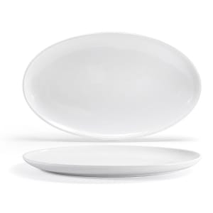 872-SPT064WHP20 21" x 12 3/4" Oval Harmony™ Platter - Porcelain, White