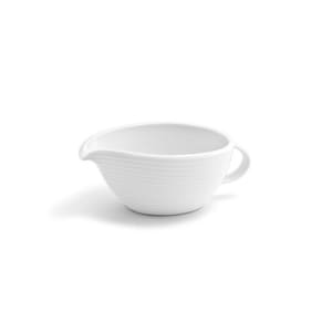 872-TGB002WHP22 6 oz Gravy Boat - Porcelain, White
