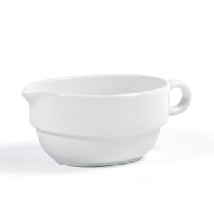872-TGB003WHP21 16 oz Gravy Boat - Porcelain, White