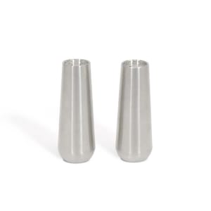 872-TSP020BSS22 4 1/4" Salt & Pepper Shaker Set - Stainless Steel