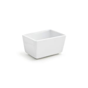 872-TSH002WHP23 Rectangular Sugar Caddy - Porcelain, White