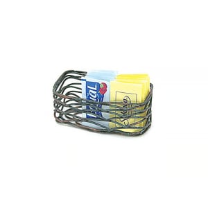 872-TSH006PTI22 Rectangular Sugar Caddy - Iron, Patina