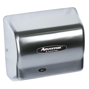 155-AD90SS Automatic Hand Dryer w/ 25 Second Dry Time - Stainless, 100 240v/1ph