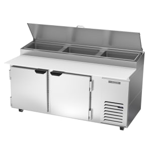 118-DP72HC 72" Pizza Prep Table w/ Refrigerated Base, 115v