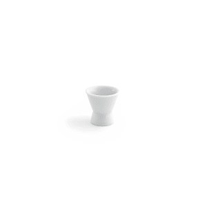 872-ASC008WHP23 1 oz Round Cup - Porcelain, White
