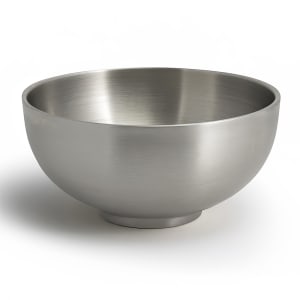 872-DBO167BSS22 36 oz Round Harmony™ Bowl - Stainless Steel, Silver