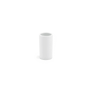 872-DMU013WHP23 1 1/2 oz Round Cup - Porcelain, White