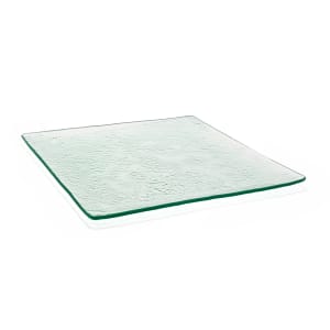 872-DOS023CLG21 12" Square Arctic™ Dinner Plate - Glass
