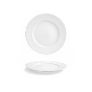 872-DSP021WHP22 9" Round Monaco Plate - Porcelain, White