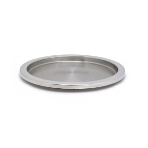 872-RRT011BSS21 14" Round Serving Tray - Stainless Steel, Silver