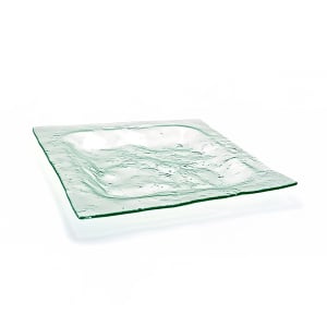872-SPT008CLG20 16" Square Arctic™ Dinner Plate - Glass