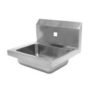 009-7PS71ECX Wall Mount Commercial Hand Sink w/ 14"L x 10"W x 5"D Bowl