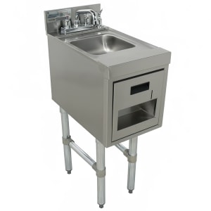 009-SC12TS Commercial Hand Sink w/ 9"L x 9"W x 4"D Bowl, Standard Faucet
