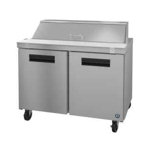 440-SR48B12 48" Steelheart Sandwich/Salad Prep Table w/ Refrigerated Base, 115v