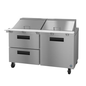 440-SR60B24MD2 60" Steelheart Mega Top Sandwich/Salad Prep Table w/ Refrigerated Base, 115v