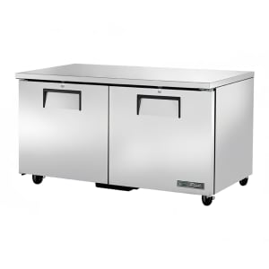 598-TUC60F 60" W Undercounter Freezer w/ (2) Sections & (2) Doors, 115v