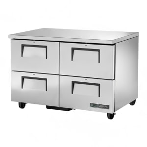 598-TUC48FD4 48 1/2" W Undercounter Freezer w/ (4) Sections & (4) Drawers, 115v