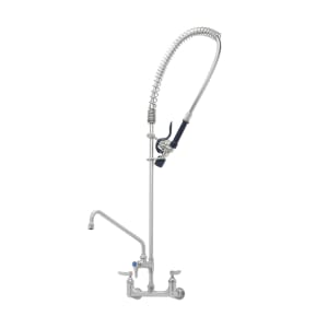 064-S0133A12BJ 37 9/16"H Wall Mount Pre Rinse Faucet - 1.07 GPM, Base with Nozzle