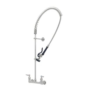 064-S0133B 33 5/16"H Wall Mount Pre Rinse Faucet - 1.15 GPM, Base with Nozzle