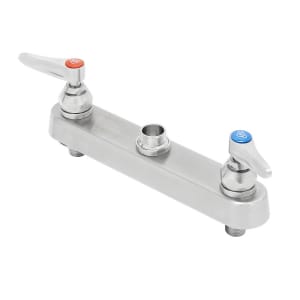 064-S1120LN Deck Mount Faucet Base w/ 8" Centers - 1/2" NPT Male Inlet