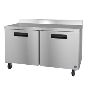 440-WF60B01 60" W Worktop Freezer w/ (2) Sections & (2) Doors, 115v