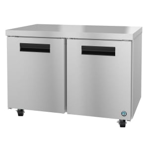 440-UF48B 48" W Undercounter Freezer w/ (2) Sections & (2) Doors, 115v