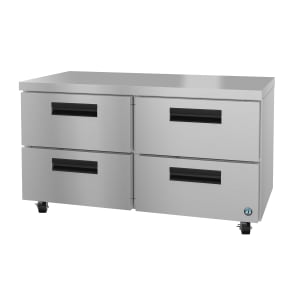 440-UR60BD4 60" W Undercounter Refrigerator w/ (2) Sections & (4) Drawers, 115v