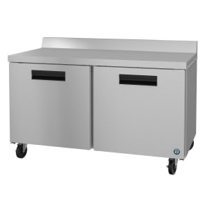 440-WF60B 60" W Worktop Freezer w/ (2) Sections & (2) Doors, 115v