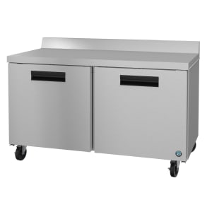 440-WR60B 60" W Worktop Refrigerator w/ (2) Sections & (2) Doors, 115v