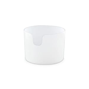 872-API005CLT22 5" Drinkwise® Pitcher Base - Plastic, White