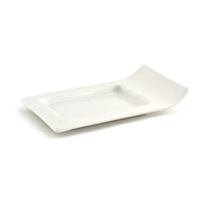 872-DAP041BEP23 Rectangular Nami™ Plate - 5 3/4" x 3 3/4", Porcelain, White