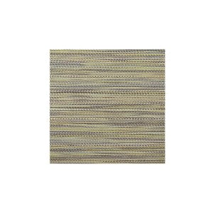 872-RTL024GYV83 Square Peacock Placemat - 8 3/4" x 8 3/4", Woven Vinyl, Metroweave®