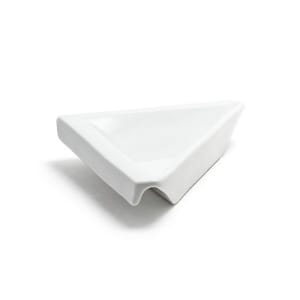 872-DSD067WHP23 2 1/2 oz Triangular Kyoto™ Ramekin - Porcelain, White