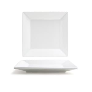 872-DSP029WHP22 7 1/2" Square Kyoto™ Plate - Porcelain, White