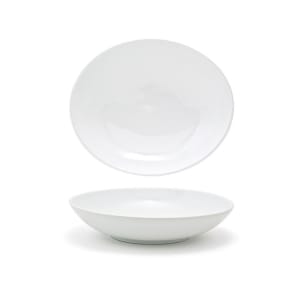 872-DBO083WHP22 28 oz Oval Ellipse™ Bowl - Porcelain, White