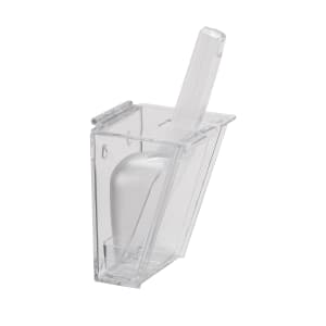 Cal-Mil 790 Wall Mount Scoop Holder w/ 6 oz Scoop &amp; Drip Tray