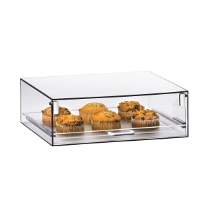 151-920 Pastry Display Case w/ Lift Up Door - 18 1/2"W x 14"D x 6"H, Plastic