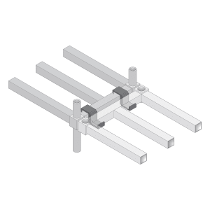 098-PC432 Pole Clips