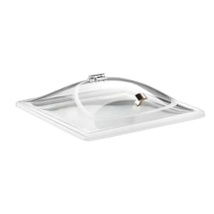 151-3402 12" Square Dome Display Cover - 3 1/2"H, Plastic, Clear