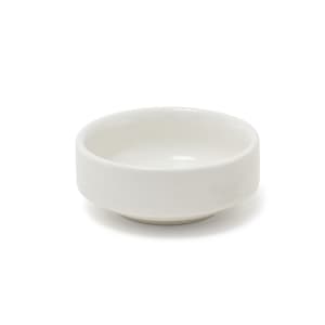 872-ASC016BEP23 3 oz Round Catalyst® Ramekin - Porcelain, White
