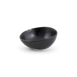 872-ASC023BKP23 1 1/2 oz Kiln® Ramekin - Porcelain, Pepper