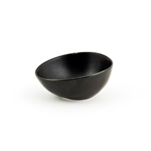 872-ASC024BKP23 4 oz Kiln® Ramekin - Porcelain, Pepper
