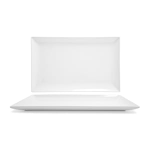 872-BPT032WHP20 Rectangular Mod® Platter - 16 1/4" x 10 1/4", Porcelain, White