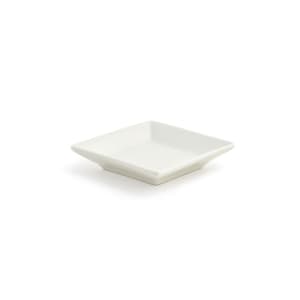 872-DAP039BEP23 3 1/2" Square Catalyst®Kyoto® Dish - Porcelain, White