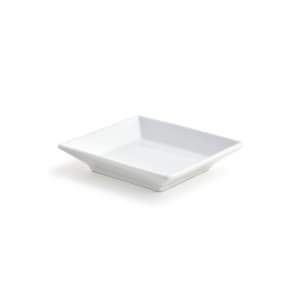 872-DAP039WHP23 3 1/2" Square Catalyst®Kyoto® Dish - Porcelain, White