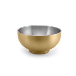 872-DBO069GOS22 10 oz Round Harmony™ Bowl - Stainless Steel, Gold