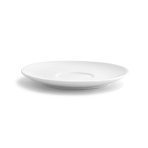 872-DBB003WHP23 6" Round Spiral® Saucer - Porcelain, White