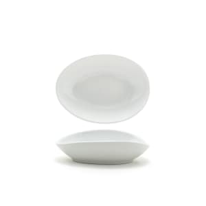 872-DBO148WHP22 6 oz Oval Tides™ Bowl - Porcelain, White