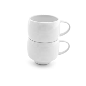 872-DCS025WHP23 8 oz Spiral® Cup - Porcelain, White