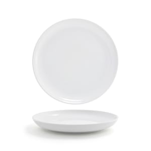 872-DDP049WHP21 10 1/2" Round Harmony™ Plate - Porcelain, White